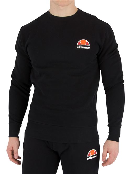 Ellesse Homme Diveria Left Chest Logo Sweatshirt, Noir