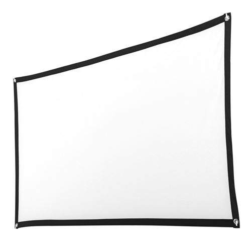Projecteur HD 60 pouces écran 16: 9 Home Cinéma Théâtre Projection Screen Portable