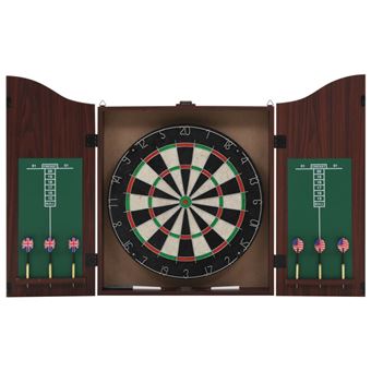 Vidaxl Jeu De Cibles Professionnel Sisal Avec Armoire Et 6