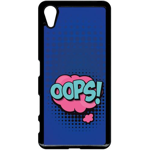 Coque Sony Xperia X Performance Oops Fond Bleu Lectrique