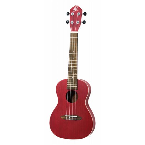Ortega RUFIRE - Ukulele concert okoume rouge satiné
