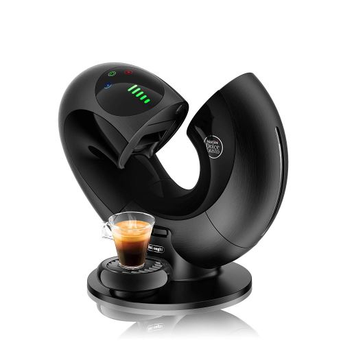 DeLonghi - Cafetière - 1500 W - Brossée - Nescafé Dolce Gusto Eclipse EDG 737, B Machine à café Schwarz Metal