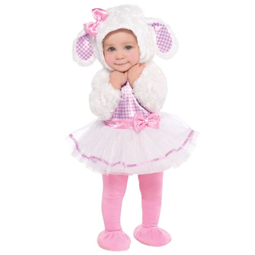 Déguisement Petit Agneau Bébé 6/12 Mois Rose 997540 6/12 MOIS - Coloris : Rose997540