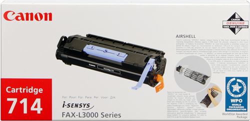 Canon 714 - Noir - original - cartouche de toner - pour i-SENSYS FAX-L3000, FAX-L3000IP