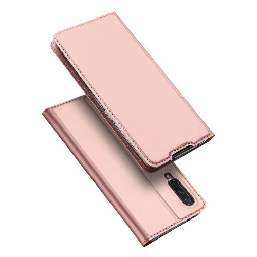 Etui en PU avec support et porte-cartes or rose pour votre Xiaomi Mi CC9e/Mi A3