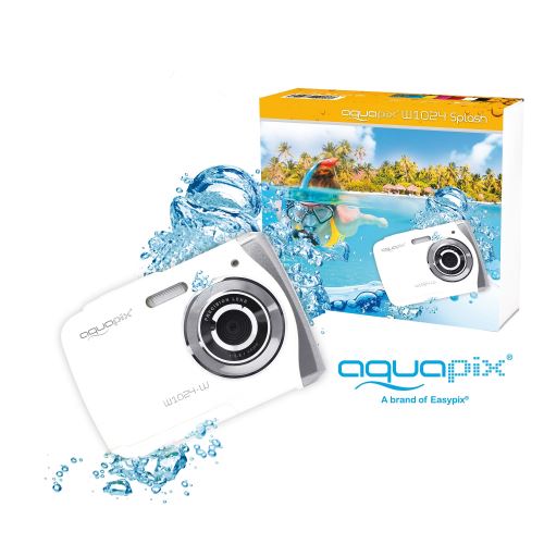 Appareil numérique aquapix 'splash' white - blanc