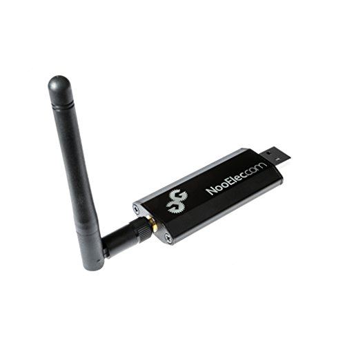 NooElec Boîtier en Aluminium et Bouclier EMI, Noir, pour les Great Scott Gadgets Ubertooth One et YARD Stick One