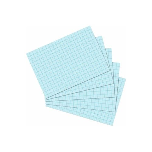 Herlitz Fiches bristol Bleu - vue 2