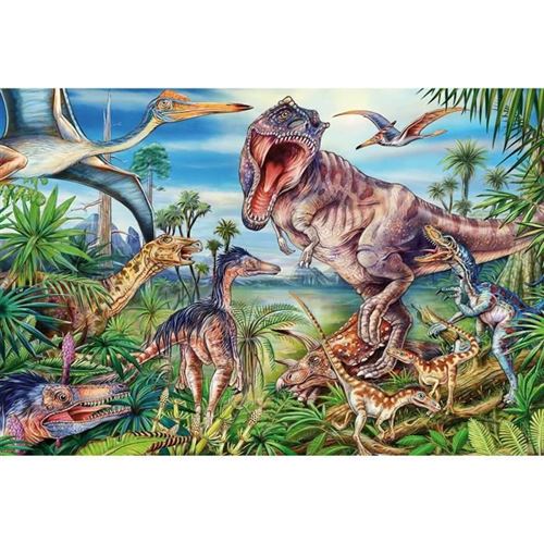 Puzzle 60 Pièces : Dinosaures, Schmidt Spiele