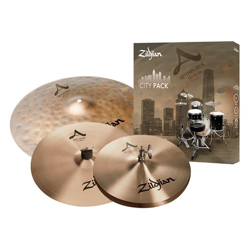 Zildjian A City Pack set de cymbales (12, 14, 18 pouces)