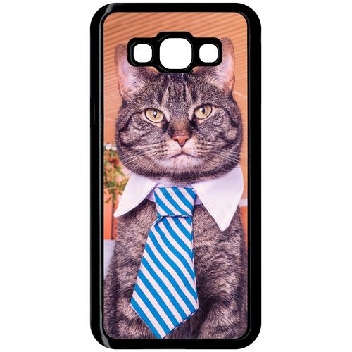Coque Samsung Galaxy A8 Chat Cravate