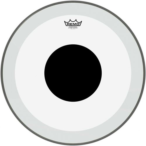 Remo P3-1320-10 peau de grosse caisse 20'' Powerstroke 3 Black Dot