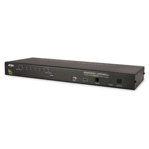 ATEN Master View max CS-1708A - KVM / USB switch - 8 poorten - desktop, rack-uitvoering