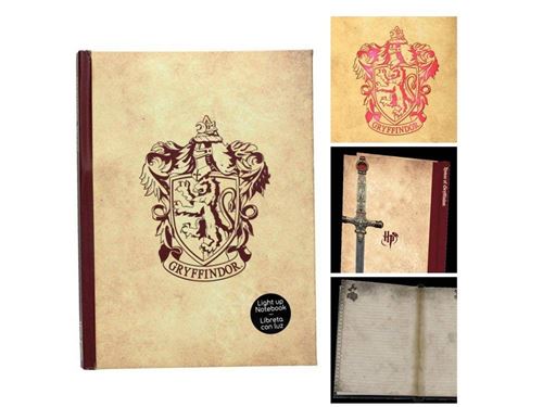 Sd Toys - Notebook Harry Potter - Griffondor Lumineux - 8436535274678