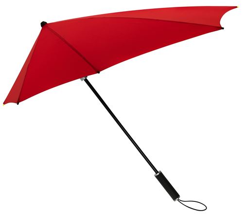Impliva parapluie tempête ouverture STORMaximanuelle 100 cm rouge