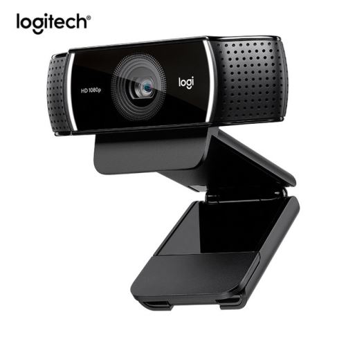 Webcam Logitech C922 Pro, Full HD 1080p, stéréo, -noir