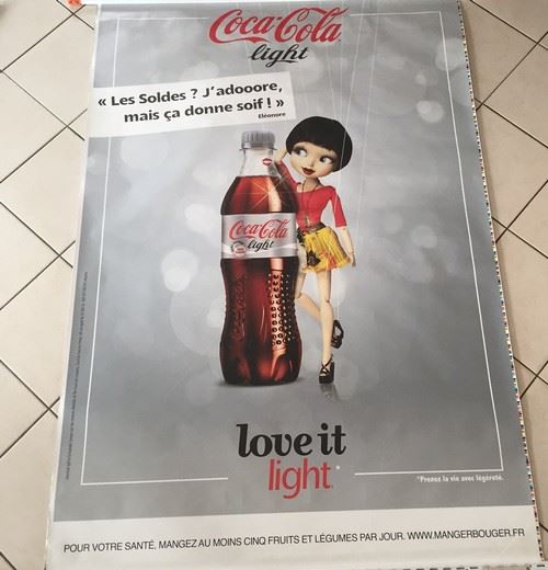Coca-Cola - 120x175 cm - AFFICHE / POSTER