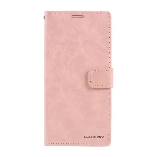 Etui en PU lune bleue rose pour Samsung Galaxy M10