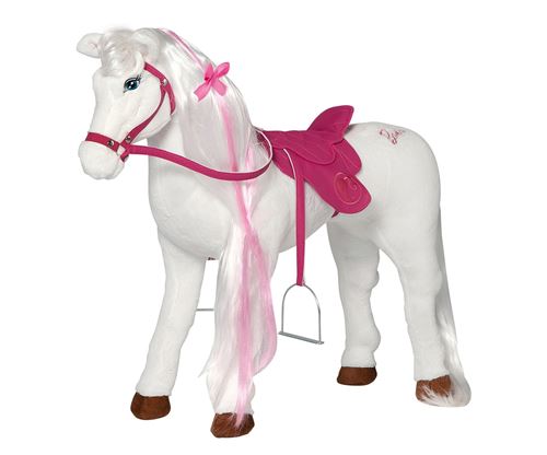 Barbie cheval avec son blanc 81 cm