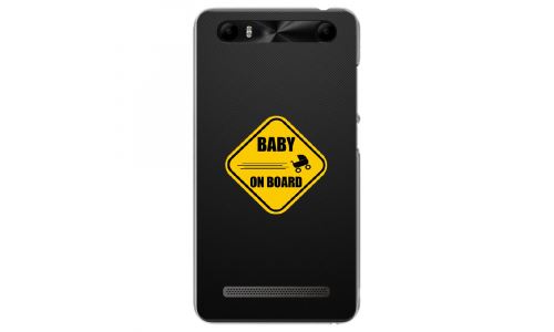 Coque souple pour Konrow Just5 avec impression Motifs Baby On Board