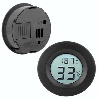 2 Thermomètre numérique Hygrometre Interieur Indicateur D'Humidité