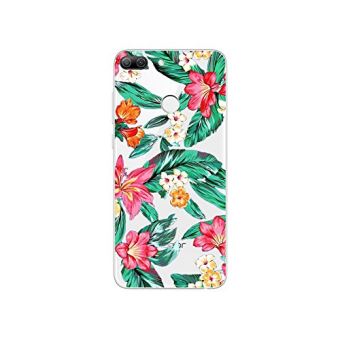 NOVAGO Compatible Avec Huawei P Smart 2020- Coque Arrière Ultra Résistante (Noir Avec Anneau