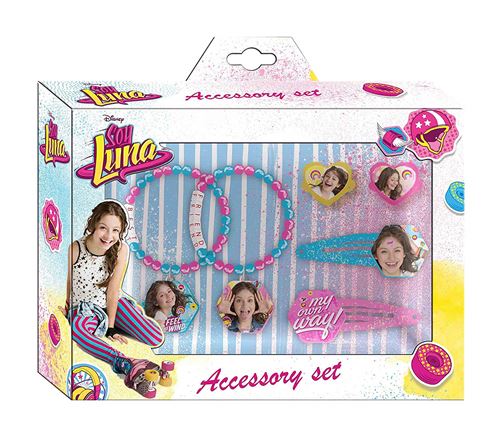 Disney Set Accessoires Cheveux Soy Luna 8 Pièces, WDSL040