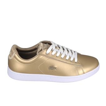 40 Or Carnaby De Chaussons Chaussures Evo Lacoste Femme Et Blanc PNO8XZnw0k