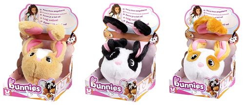 IMC Toys 95489im – Bunnies simples Pack assortis peluche traditionnelle - Coloris aléatoire