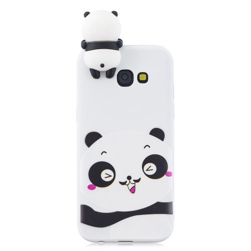 Coque en TPU impression de motifs de poupées mignonnes en 3D beau panda pour votre Samsung Galaxy J4 Plus