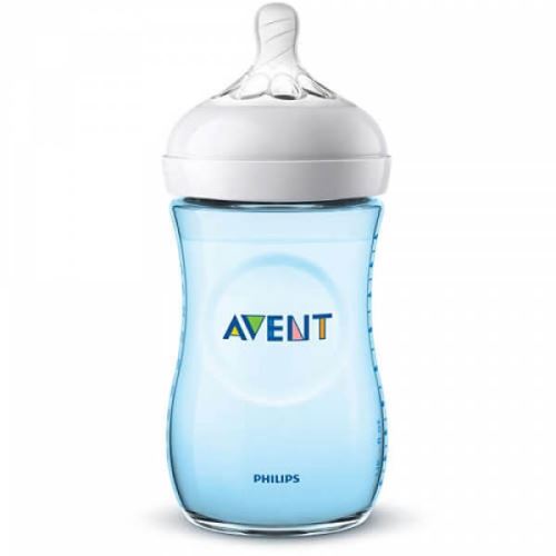 Biberon natural pp 260 ml bleu - philips avent