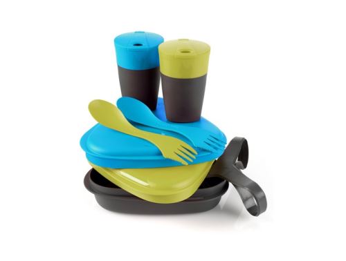 Pack´n eat kit bleu cyan / lime light my fire