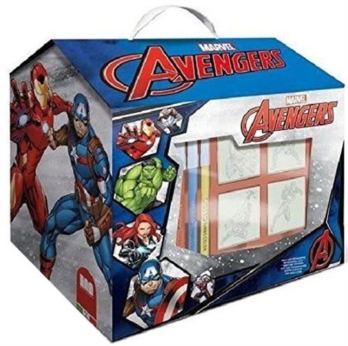 Avengers kit de loisirs créatifs - maisonnette multiprint