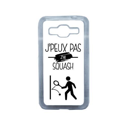 Coque j peux pas j ai squash 1 compatible samsung core prime transparent