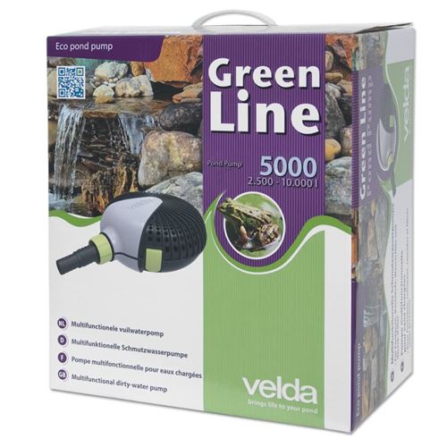 Velda Pompe à Eau Usée Pour Bassin Green Line 5000 40 W 126595