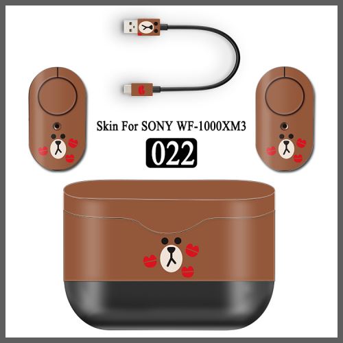 Autocollant Stickers Skin de Protection pour Sony WF-1000XM3 #21