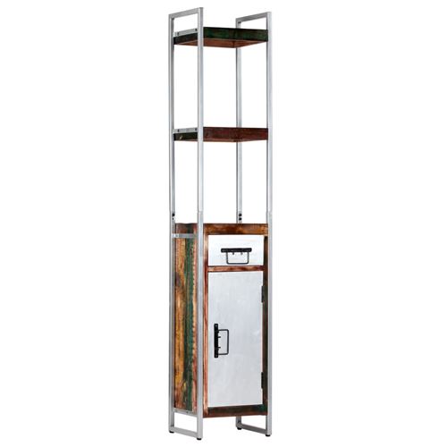Buffet 40 x 30 x 180 cm Bois de récupération massif