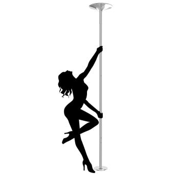 Barre De Dance Barre De Pole Dance Argent Rond Barre D