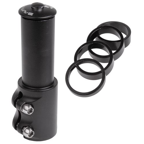 M-Wave adaptateur de hauteur 28,6 / 115 / 28,6 mm noir