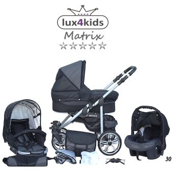 poussette matrix ii vip combinée 3 en 1