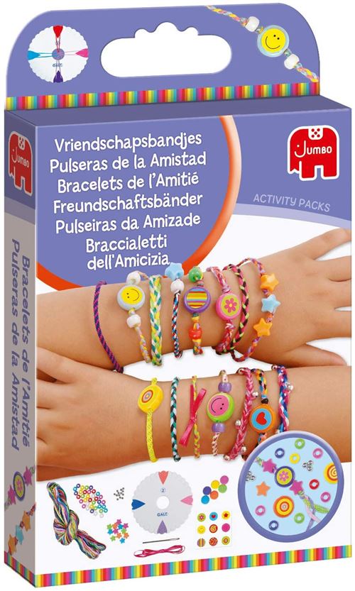 Jumbo bracelet d'amitié junior 22 cm nylon
