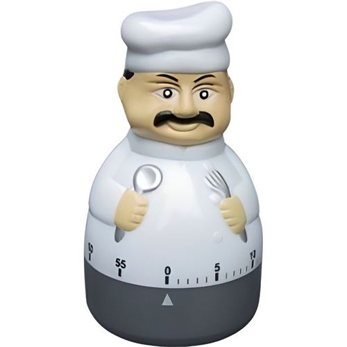 Non Communiqué Multicouleur Chef Cuisine Minuteur - Image 1