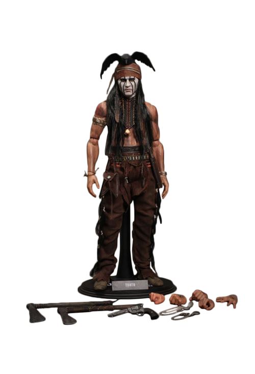 Figurine Hot Toys MMS217 - The Lone Ranger - Tonto