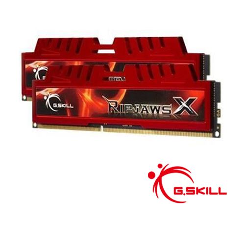 Mémoire RAM G.SKILL （2x 2 Go） Série Performance RipjawsX PC3 12800 DDR3 1600MHz DDR3 F3-12800CL9D-4GBXL