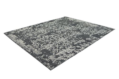 Tapis Riv 110 80x150 Gris/Noir