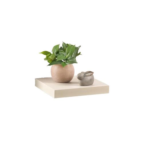 CODICO Etagere murale flottante Homea 25x22,8x3,4 cm taupe