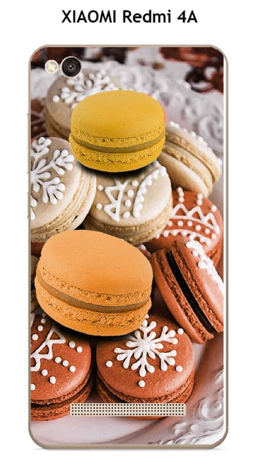 Coque XIAOMI Redmi 4A design Macarons étoilés