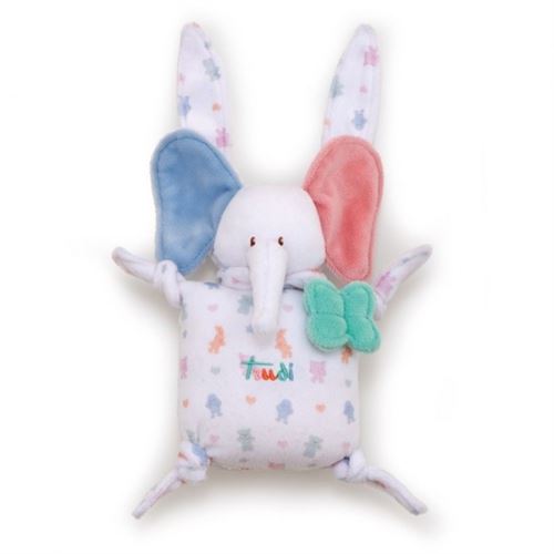 Trudi éléphant en peluche en peluche avec son 22 cm