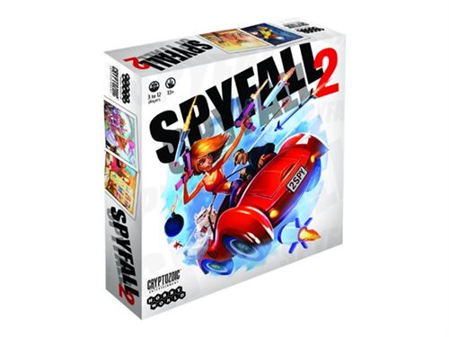 Cryptozoic Entertainment - Spyfall 2 - jeu de cartes, jeu de société