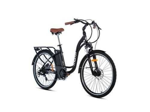Moma Bikes Velo Electrique VAE De ville Ebike 26.2 Aluminium SHIMANO 7 Vitesses Freins a Disque Hydraulique Bat. Ion Lithium 36V 16Ah Velo electrique Achat prix fnac